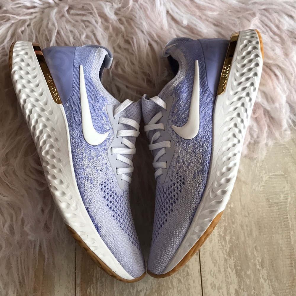 NWT Nike ID epic react Custom Lilac Gold - Picture 4 of 8